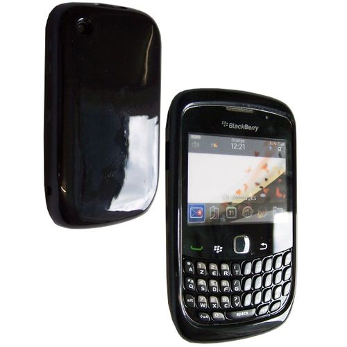 Housse Softygel Noire Glossy Blackberry 8520