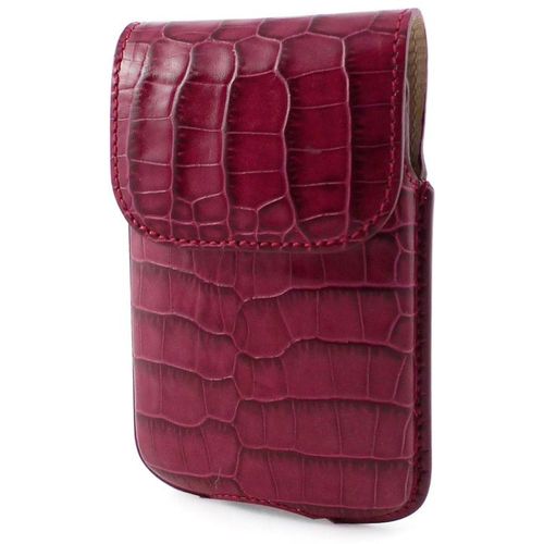 Etui Cuir Croco Violet Vertical Blackberry 8520 Curve 3g  9700