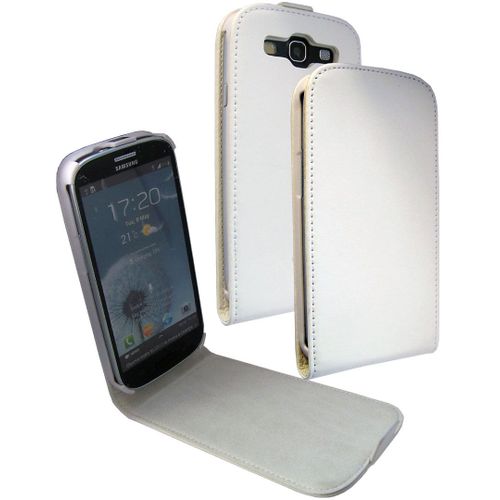 Etui Slim Fin Et Élégant Pour Samsung Galaxy S3 I9300 Blanc