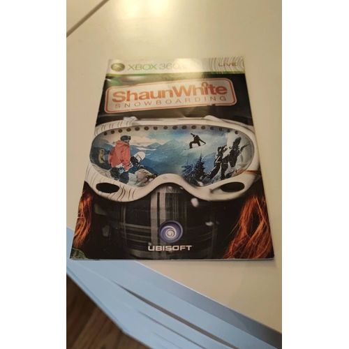 Notice Officielle Shaun White Snowboarding Xbox 360