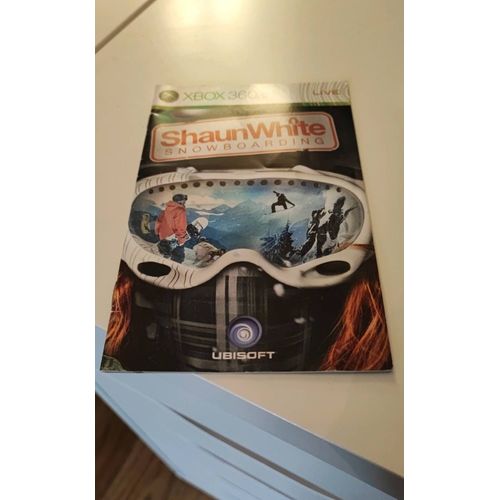 Notice Officielle Shaun White Snowboarding Xbox 360