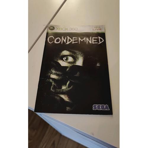 Notice Officielle Condemned Xbox 360