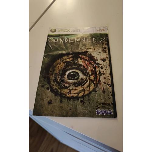 Notice Officielle Condemned 2 Xbox 360