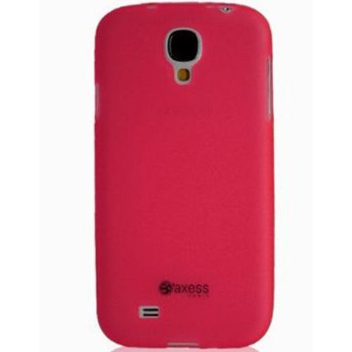 Housse Semi Rigide Rouge Translucide Samsung Galaxy S4 I9500