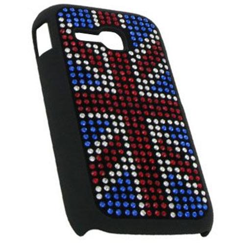 Coque Drapeau Anglais Strass Pour Samsung Player Mini 2 C3310