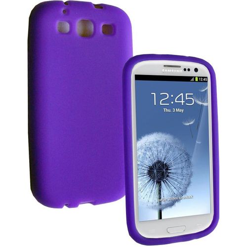 Housse Silicone Violet Samsung Galaxy S3 I9300
