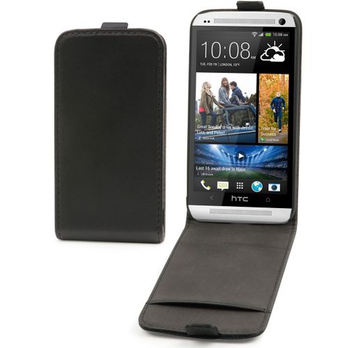 Etui Slim À Rabat Pour Htc One Mini Rabat Vertical Fermeture Magnétique