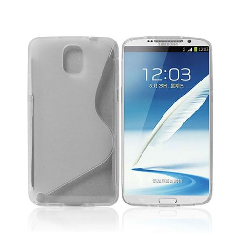 Coque Housse S-Line Samsung Galaxy Note 3 Coloris Transparent