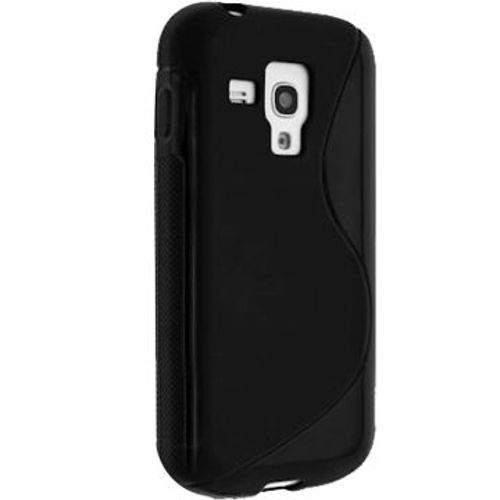Housse S-Line Noire Pour Samsung Galaxy Trend S7560