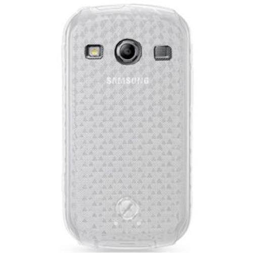 Coque Housse Gel Série Diamants Transparente Samsung Galaxy Xcover 2 S7710