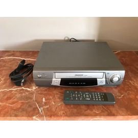 Magnétoscope grandin V2020N lecture NTSC BI VITESSE  avec sa télécommande 