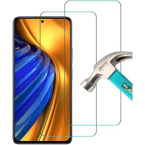 Hqselection®Lot De 2 Verre Trempé Pour Xiaomi Poco F3, Xiaomi Mi 11i .Film De Protection D'écran Transparent - Anti Rayures - Ultra Résistant Dureté 9h