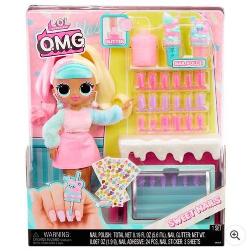 L.O.L. Surprise! O.M.G. Sweet Nails Candylicious Sprinkles Shop Set
