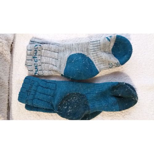 2 Paires De Chaussettes Ski Quechua Taille 27/30