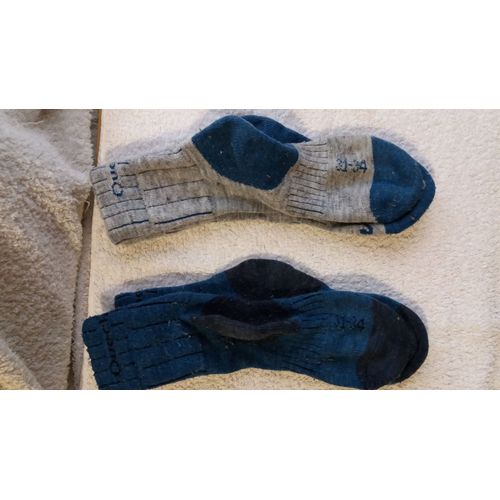 2 Paires De Chaussettes Ski Quechua Taille 31 / 34