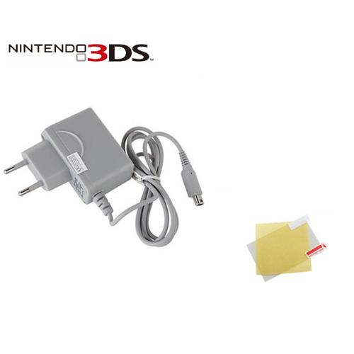 Chargeur Secteur Compatible Nintendo 3ds Avec Film De Protection D'écran 3 Ds - Straße Game
