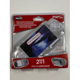Playstation Psp Slim Coque Rigide De Protection Transparente Poly Carbonate Étui Case Avec Socle
