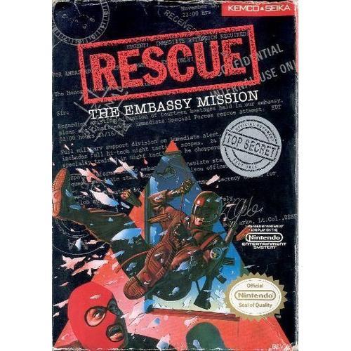 Rescue The Embassy Mission Nintendo Nes