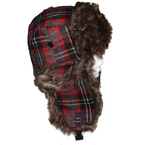 Chapka Homme Femme Tartan - Grand Froid - Bonnet Chapeau