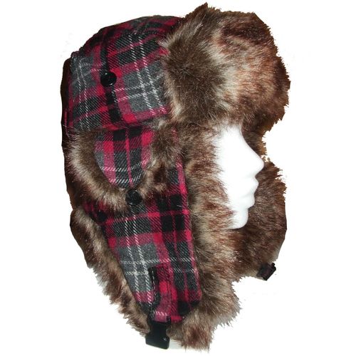 Chapka Homme Femme Tartan - Grand Froid - Bonnet Chapeau