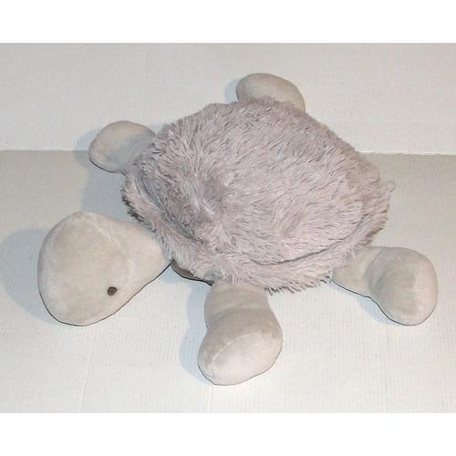 Doudou Tortue Grise Atmosphera - Peluche Animal 33 Cm