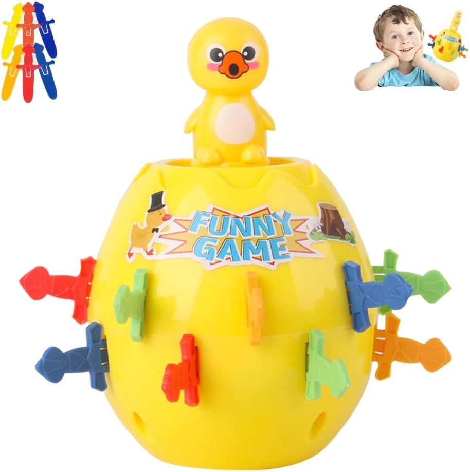 Pic Pirate Jeux De Soci¿¿T¿¿, Jeu De Soci¿¿T¿¿ Pop Up Pirate, Pirate Jeu De Societe Enfant Pour Enfants Jeux 3 Ans+, Jeux De Soci¿¿T¿¿ Pour Enfants Jouets ¿¿Ducatifs Montessori (Canard)