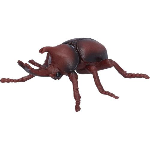 Figurine De Scarab¿¿E Rhinoc¿¿Ros, Simulation Miniature Solide Insecte Animal Mod¿¿Le Statique Jouet D¿¿Coratif Collection Cadeau