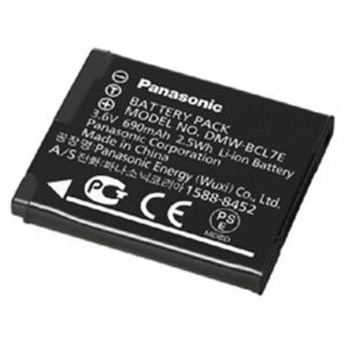 Panasonic DMW-BCL7E - Pile pour appareil photo Li-Ion 690 mAh - pour Lumix DMC-F5, FH10, FH12, FS50, SZ10, SZ3, SZ3K, SZ8, SZ9, XS1, XS3