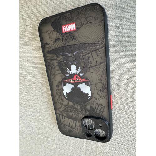 Coque Iphone 14 Spiderman Venom Marvel Protection Smartphone