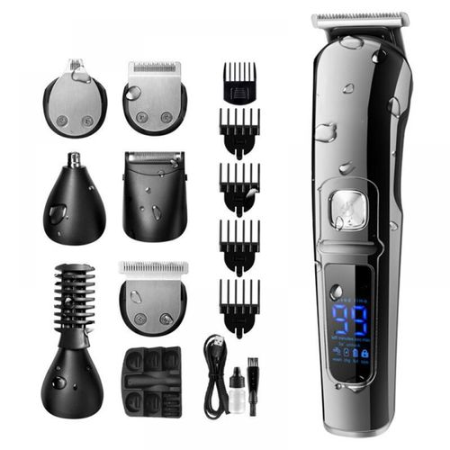 Tondeuse À Cheveux Professionnelle Tondeuse À Barbe Pour Hommes Multifonctionnelle Étanche