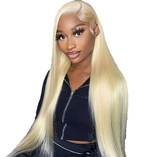 Perruque Frontale Perruque Cheveux Naturels Perruque Femme Blonde Pour Femme Avec S 