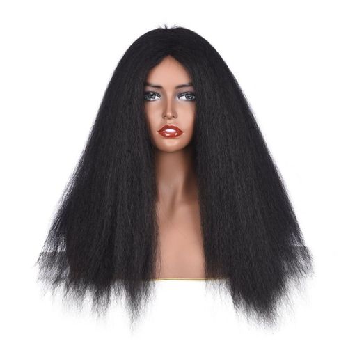 Perruque Femme : Cheveux Raides, Style Insolite, Naturel Et Brillant 