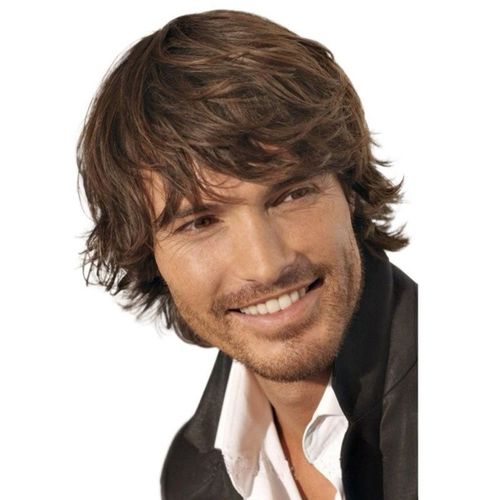 Ekthaarperckelace Perruque Pour Hommes Halloween Avec Chapeau De Combat Hallowee