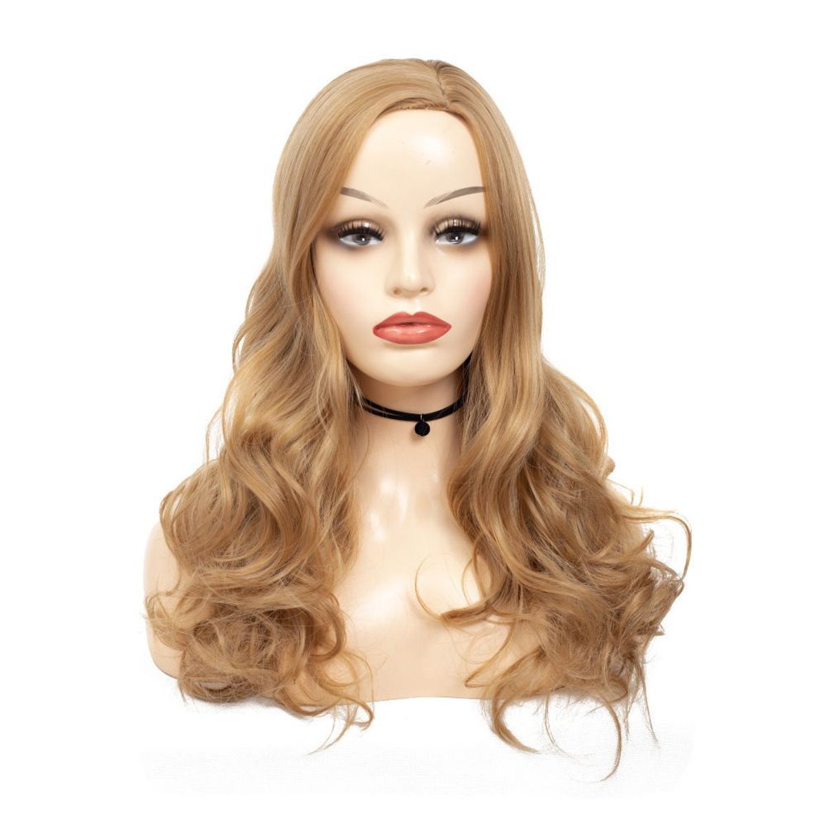 Perruque De Cheveux Humains Longue Et Ondule, Perruques Com... - 3