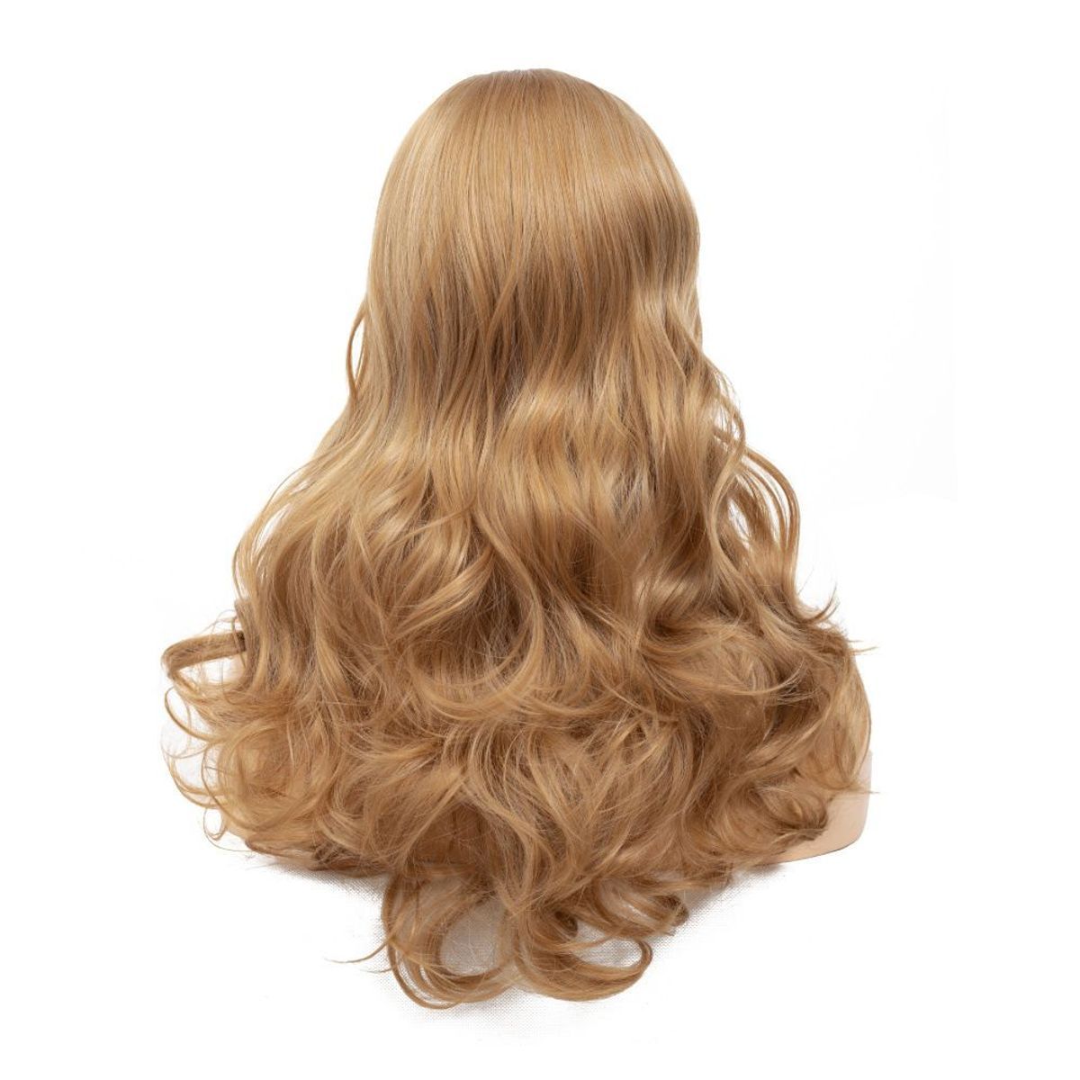 Perruque De Cheveux Humains Longue Et Ondule, Perruques Com... - 5