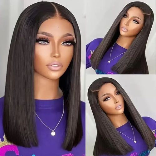 Perruques Pour Femmes : Perruques Courtes, Naturelles Et Sans Colle En Vrais Cheveux Pour V 