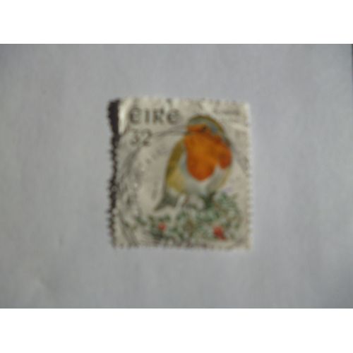 Timbre "Eire :Rouge-Gorge".