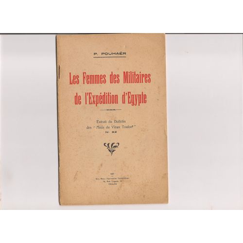 Les Femmes Des Militaires De L'expédition D'egypte