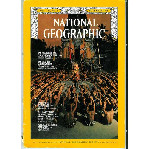 National Geographic N° 136. N°5 : San Francisco Bay November 1969