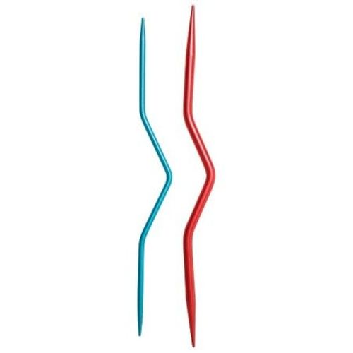 Aiguilles À Torsades Aluminium 2,5 Et 4 - Knitpro Multicolore