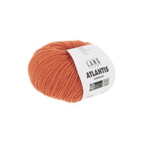 Pelote De Laine Vierge Atlantis - Lang Yarns 0059 Orange