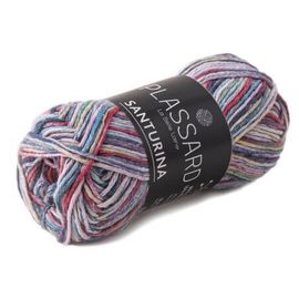 Pelote De Coton ? Tricoter Santurina - Plassard 29 Multicolore