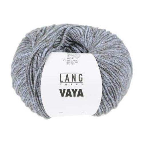 Pelote Exceptionnelle ? Tricoter Vaya - Lang Yarns 0021 Bleu