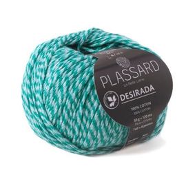 Pelote 100% Coton À Tricoter Desirada - Plassard 21 Vert