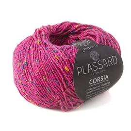Pelote De Coton À Tricoter Corsia - Plassard 31 Rose