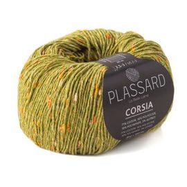 Pelote De Coton À Tricoter Corsia - Plassard 72 Vert