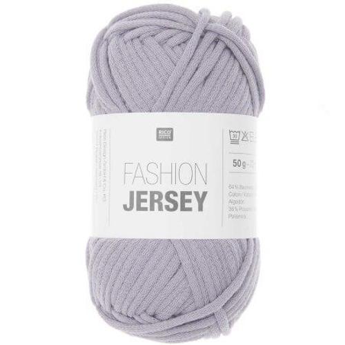 Pelote De Coton À Tricoter Fashion Jersey - Rico Design 25 Violet Lavande