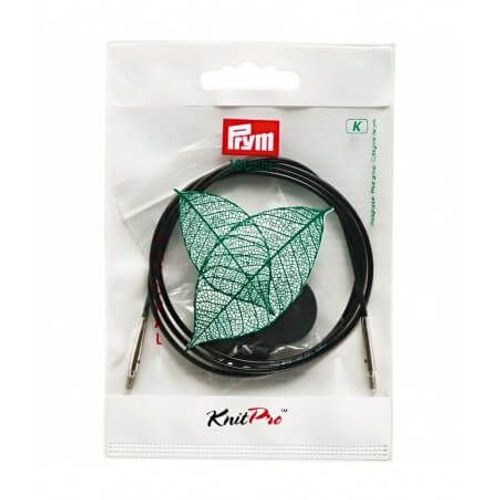 Cable Natural 40 À 150 Cm Aigu. Circulaires/Crochet Interchangeables - Prym - Knitpro 100cm Marron