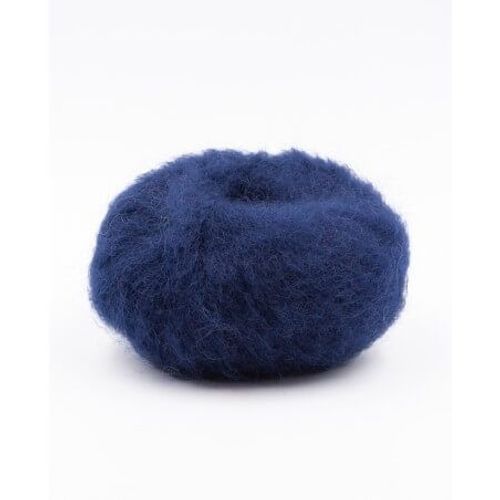 Pelote De Laine Et Mohair Phil Chic - 25gr - Phildar Marine Bleu