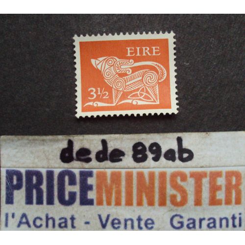 Irlande..  3 1/2 Eire . Art Ancien Irlandais . 1971 . Non Oblitéré.